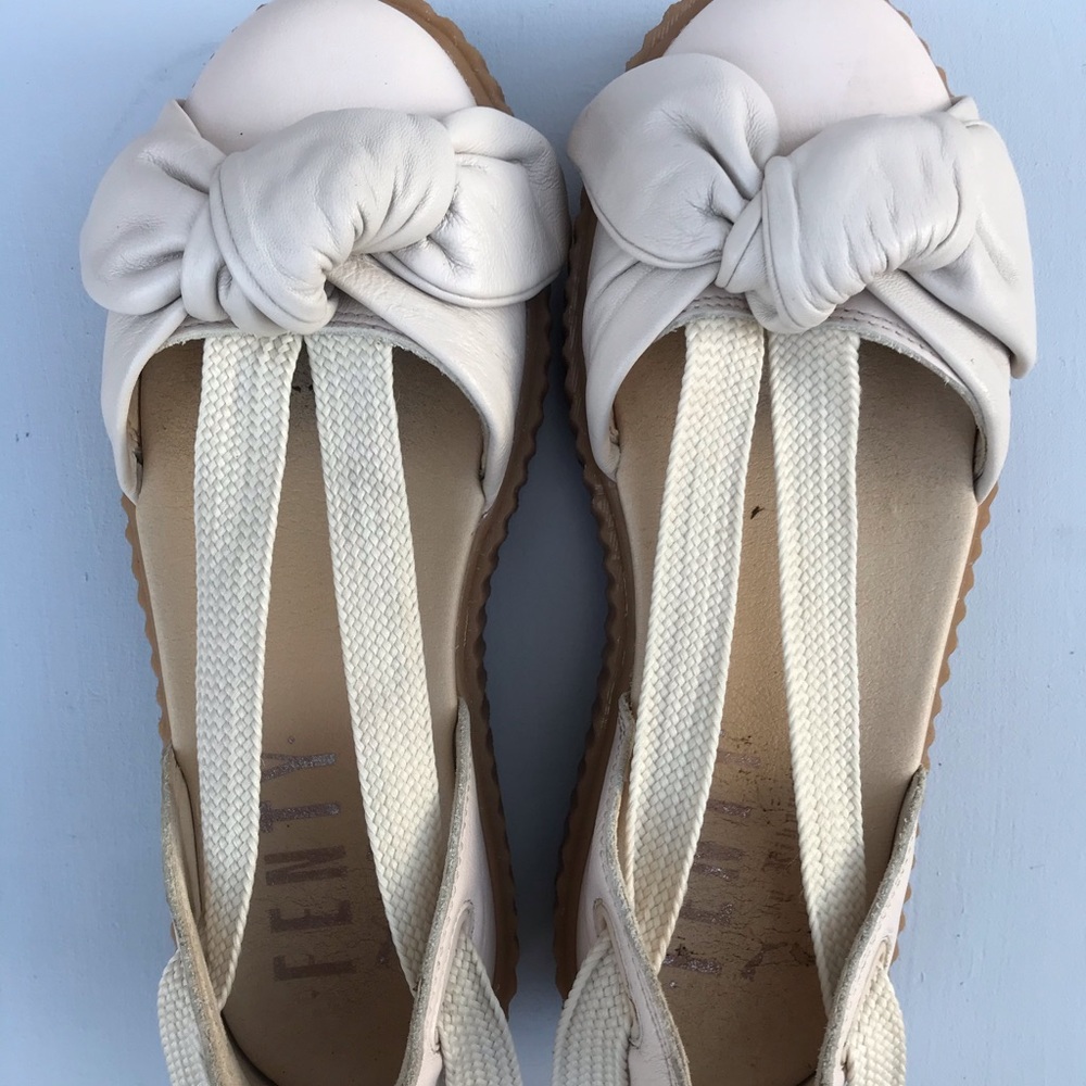 Rihanna Fenty Pink Tint Puma Bow Creeper Sandal